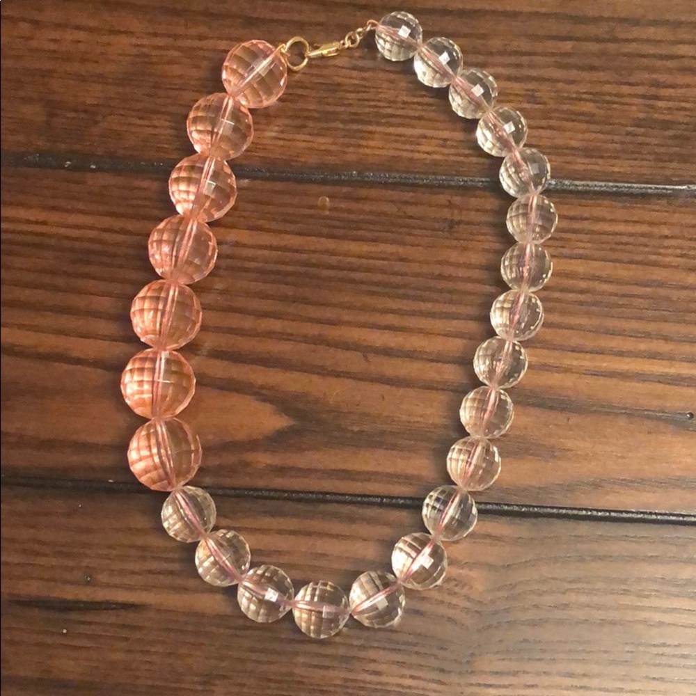 jcrew multi color bubble necklace